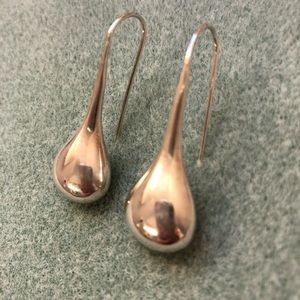 Sterling silver drop earrings